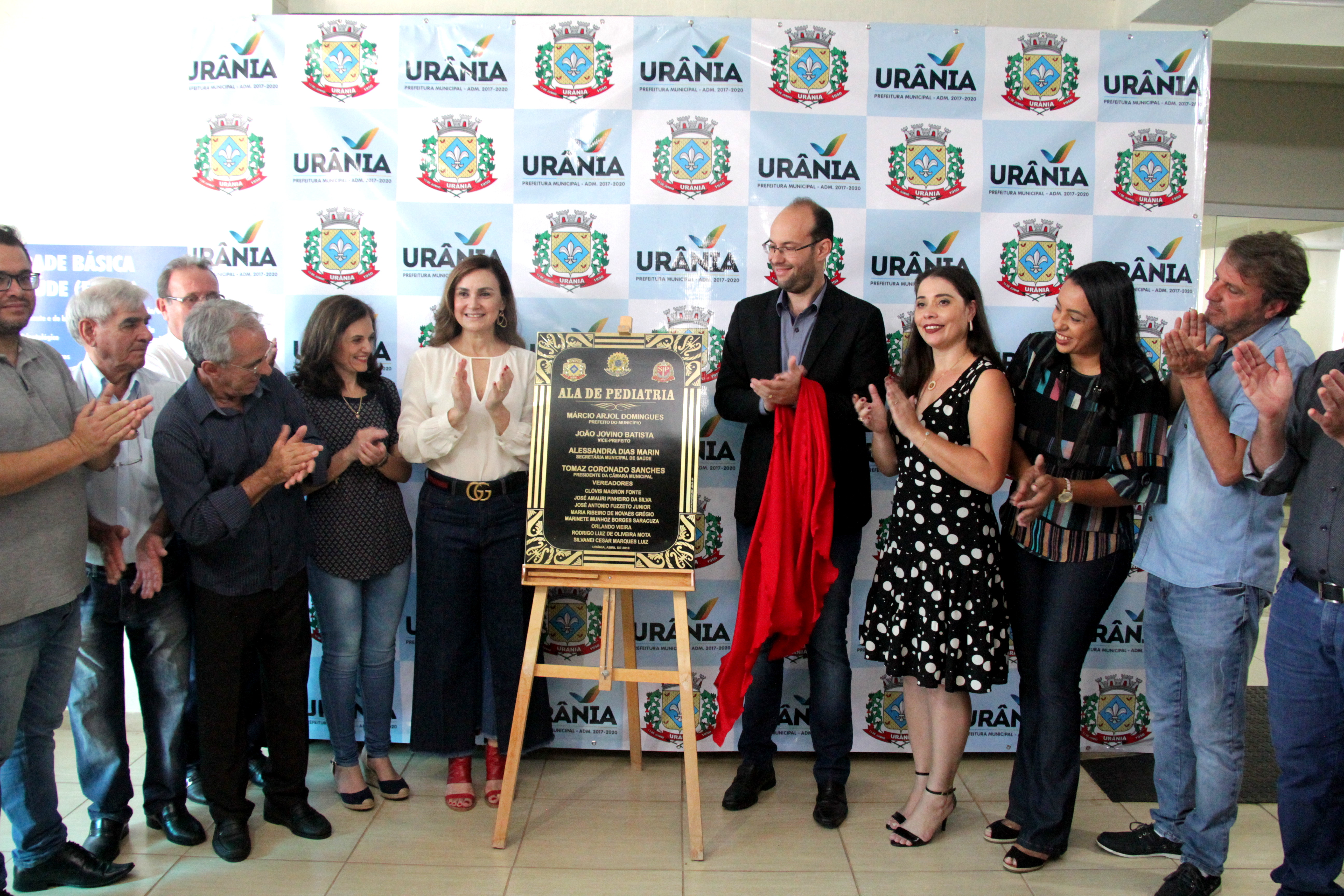 Inaugurada a Ala de Pediatria do Centro de Saúde de Urânia