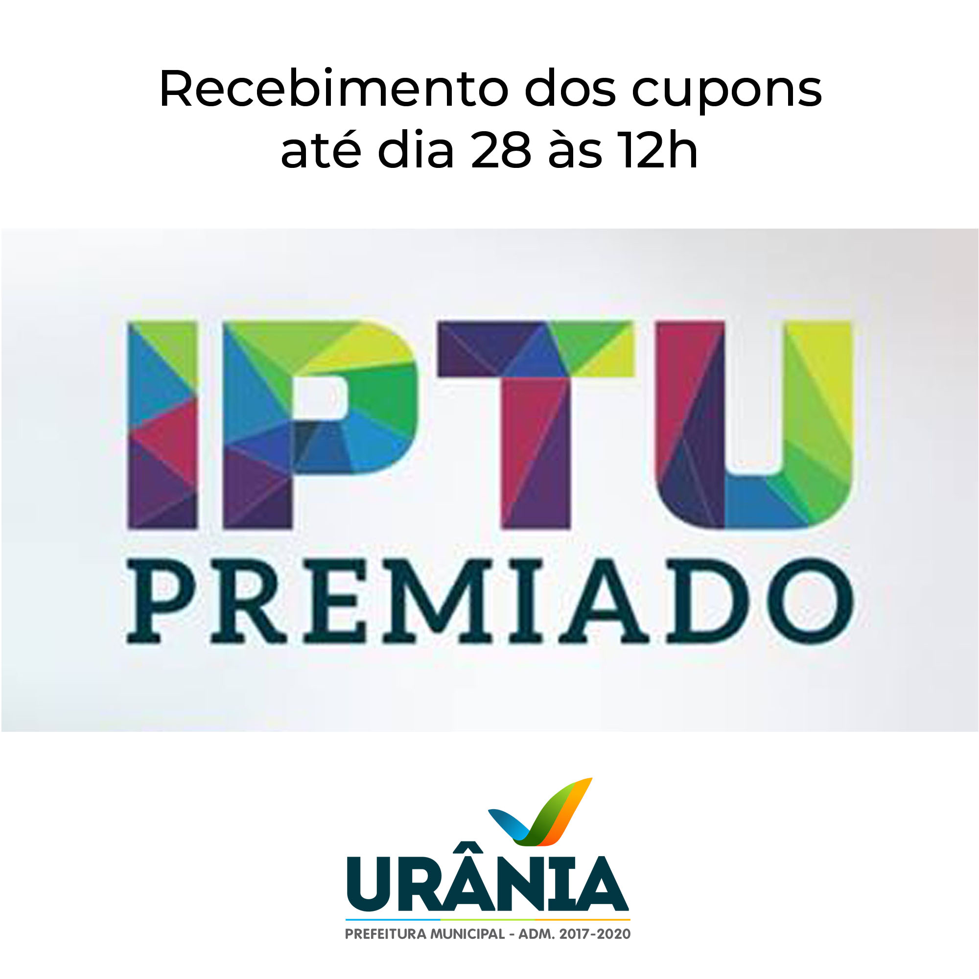 Prazo para IPTU Premiado