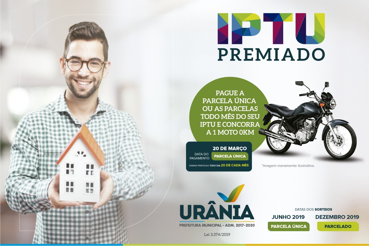  IPTU Premiado 2019