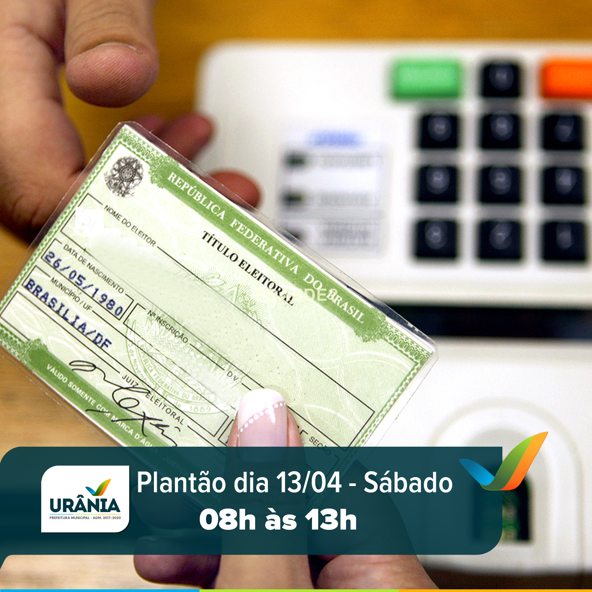 Comunicado da Justiça Eleitoral