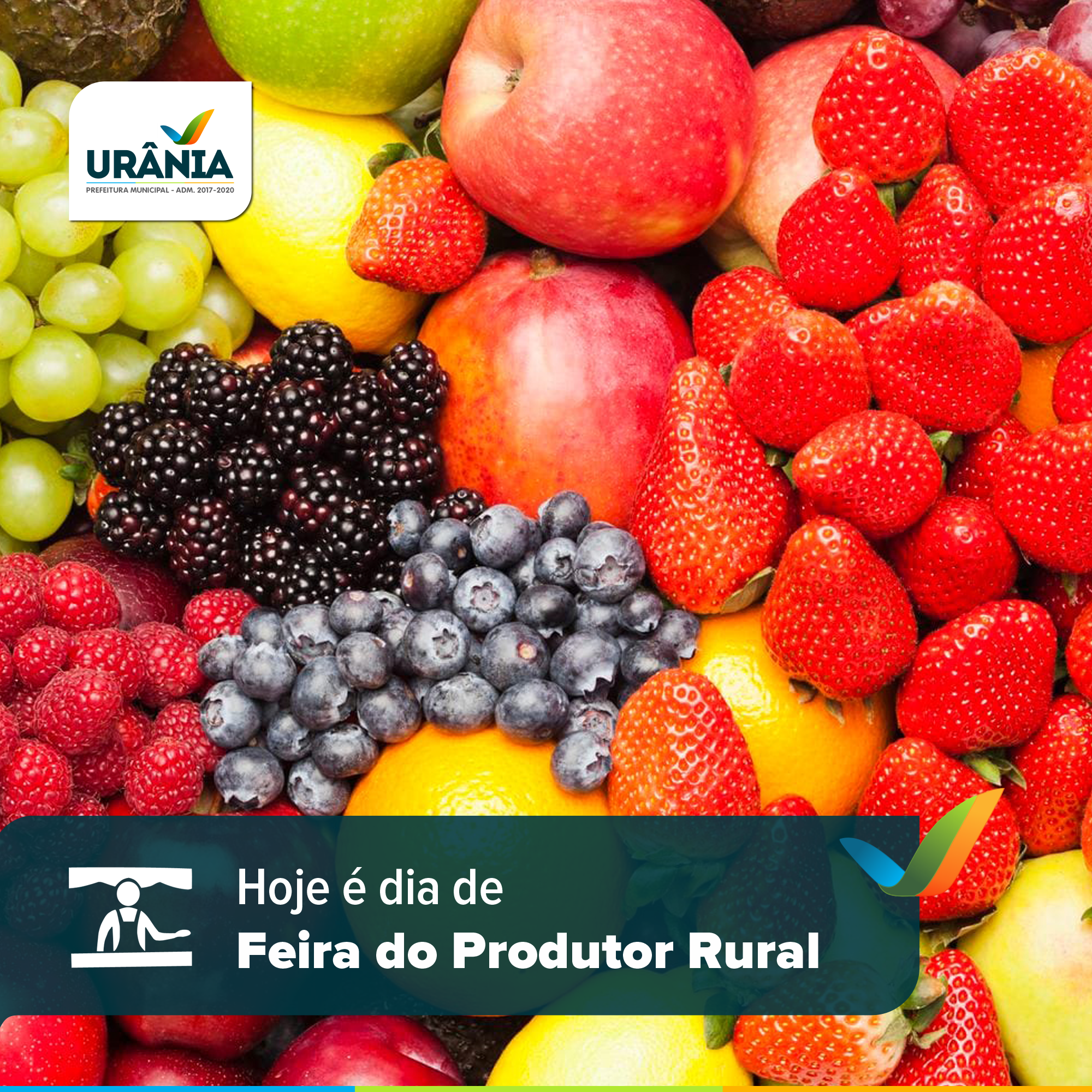 Hoje é dia de Feira do Produtor Rural de Urânia