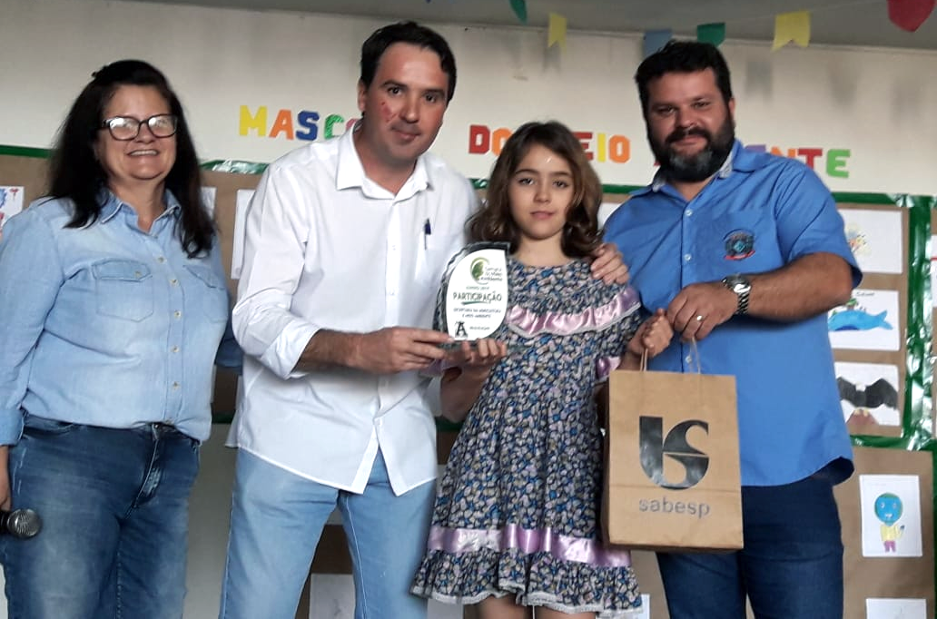 Concurso de Desenho “Mascote do Meio Ambiente”, da E. E. Professor Akió Satoru, premia os vencedores