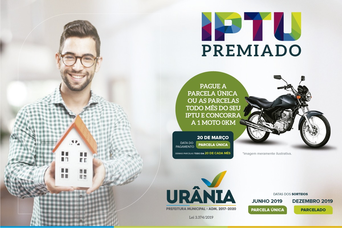 Sorteio Promoção IPTU Premiado