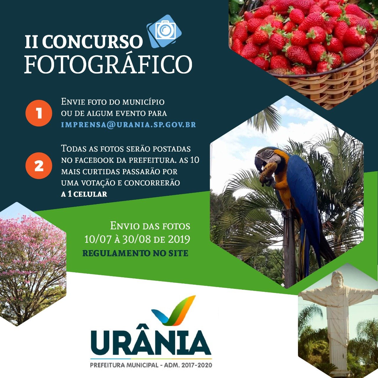  Prefeitura de Urânia lança 2º Concurso Fotográfico