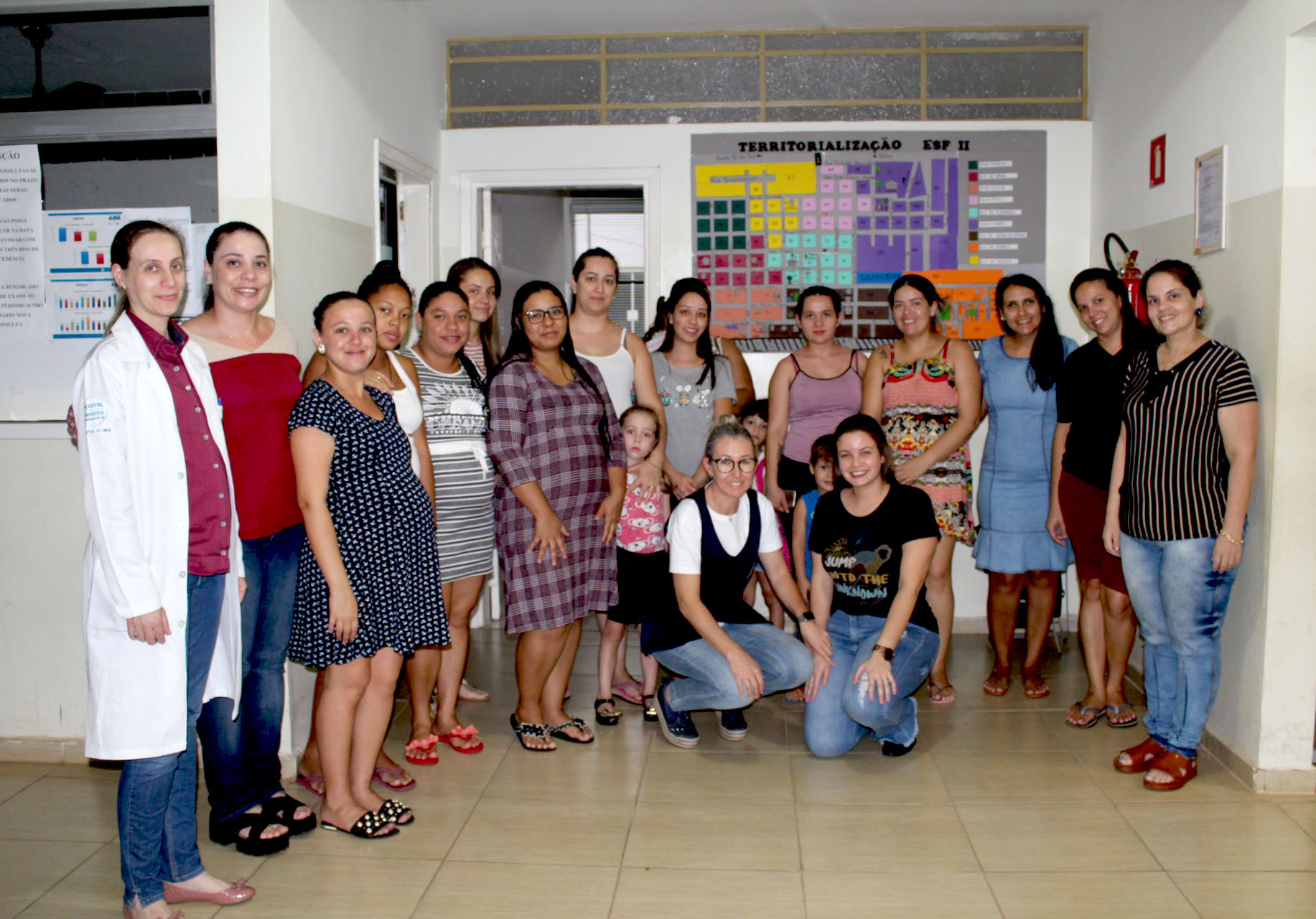 Novo grupo de gestantes foi iniciado no Centro de Saúde (Postão)