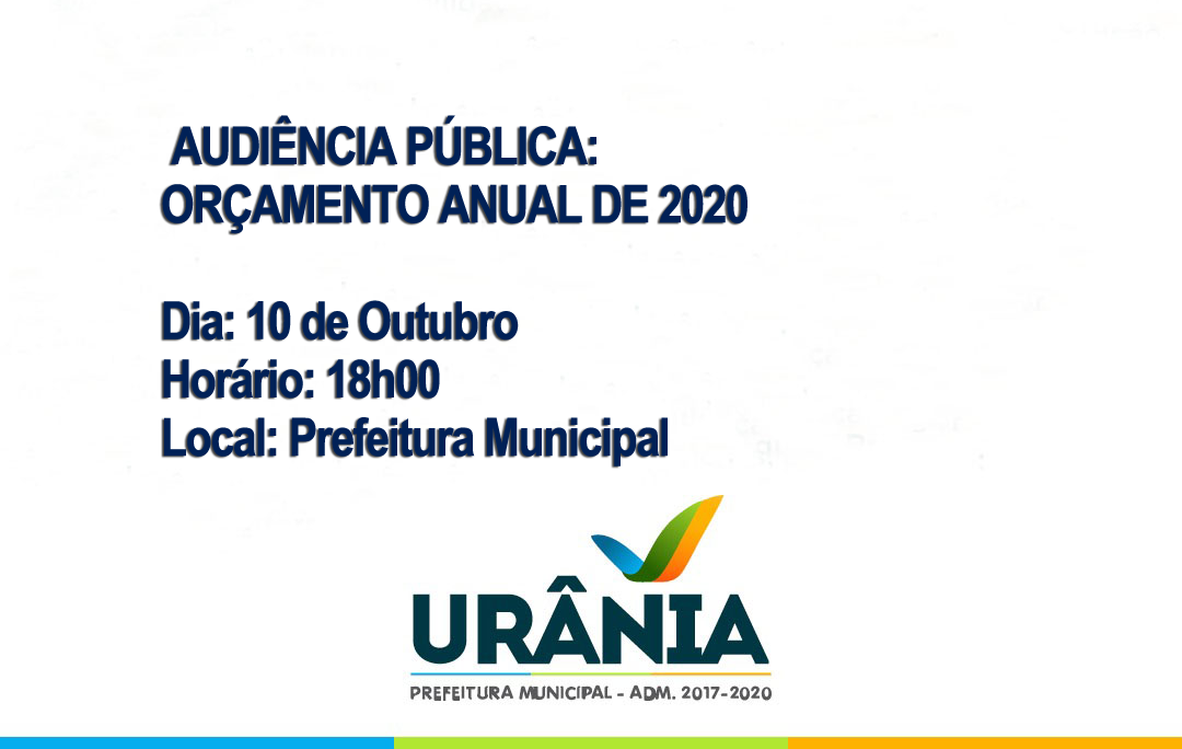 Audiência Pública