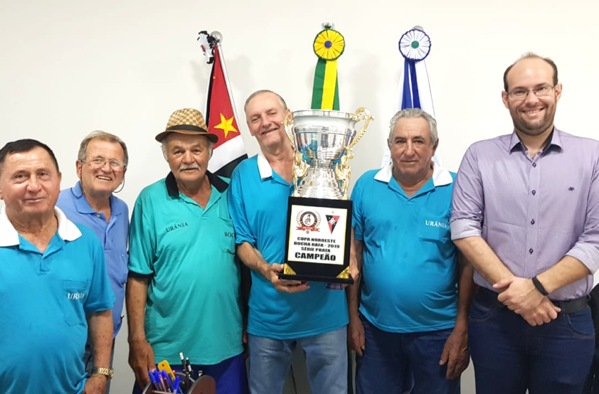  Prefeito Márcio Arjol parabeniza ganhadores da Copa Noroeste Paulista de Bocha