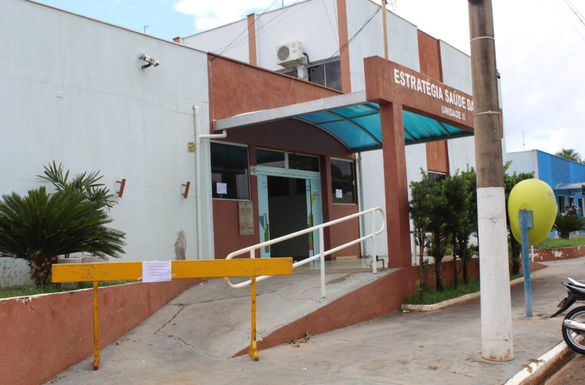 Centro de Saúde (Postão) em reforma
