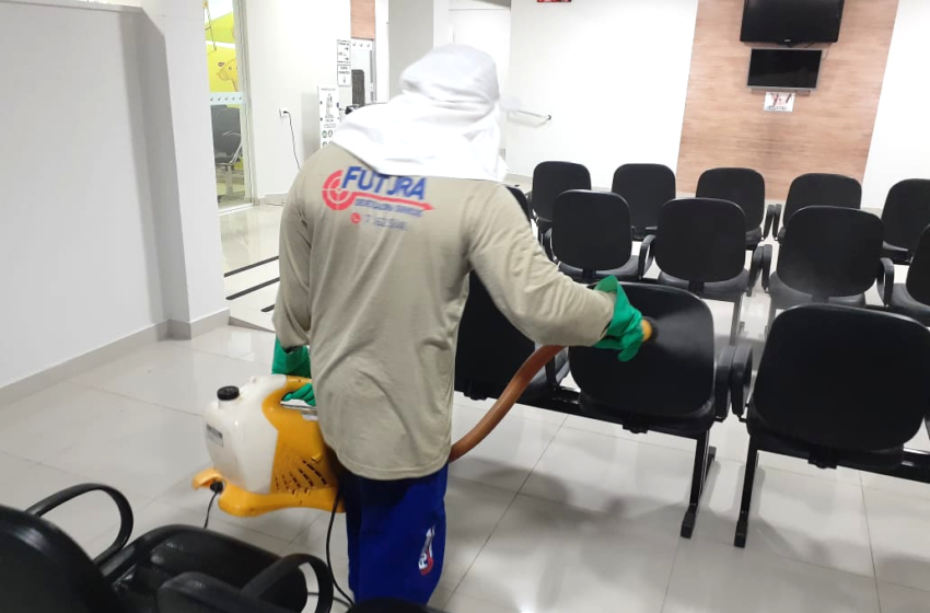 Solidariedade: sanitização nas unidades de saúde