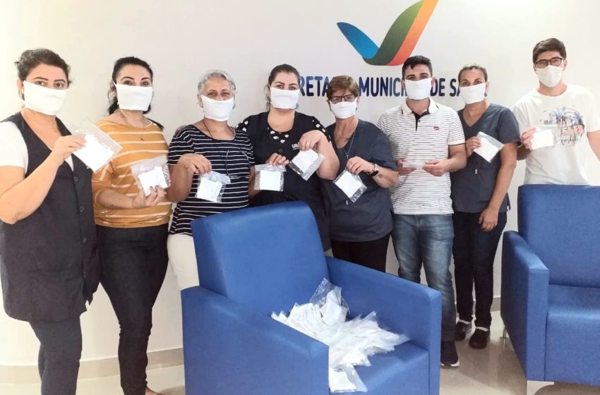 Doação de máscaras de tecido