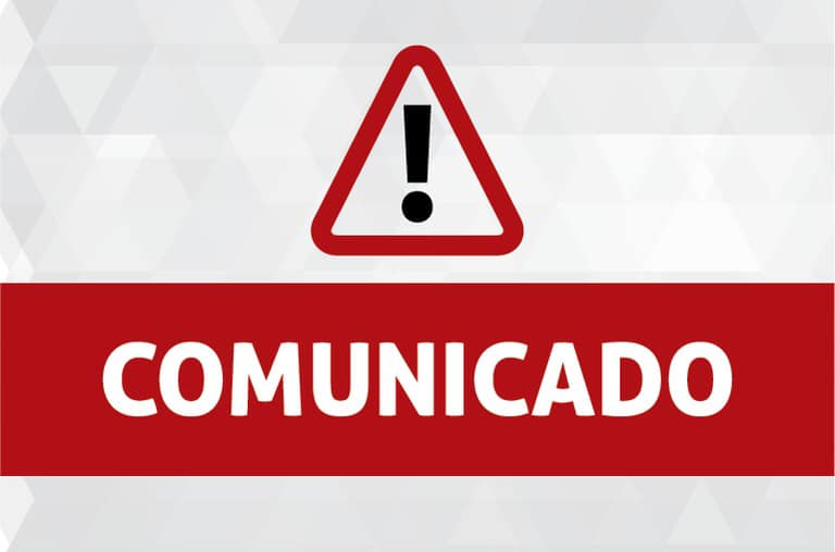 COMUNICADO – PROCESSO SELETIVO