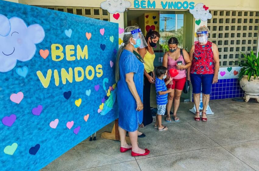  Acolhimento presencial de alunos da Rede Municipal de Educação segue até sexta-feira