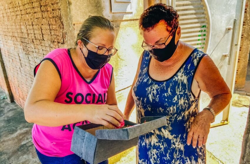  Equipe Social em Ação retoma projeto ‘Bordando Saudades’ com entregas delivery às alunas do município