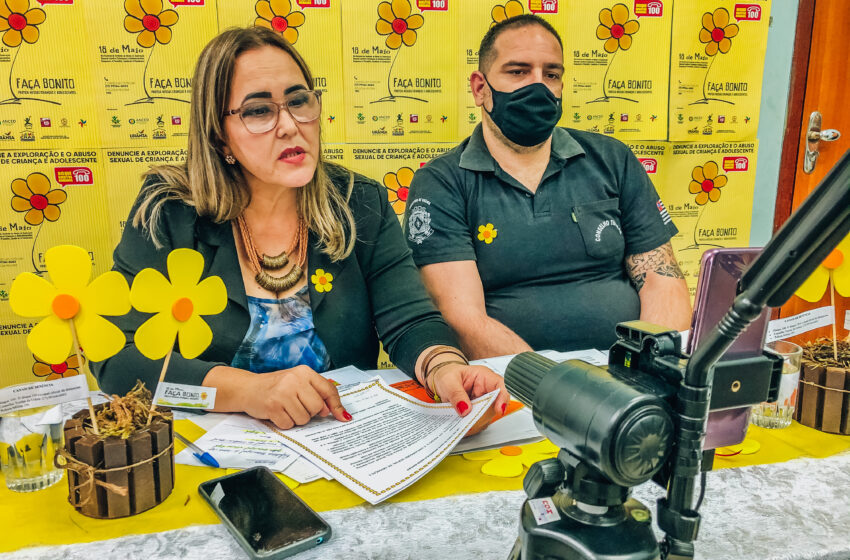 Cras de Urânia conscientiza população sobre o enfrentamento a não violência e abuso de crianças e adolescentes