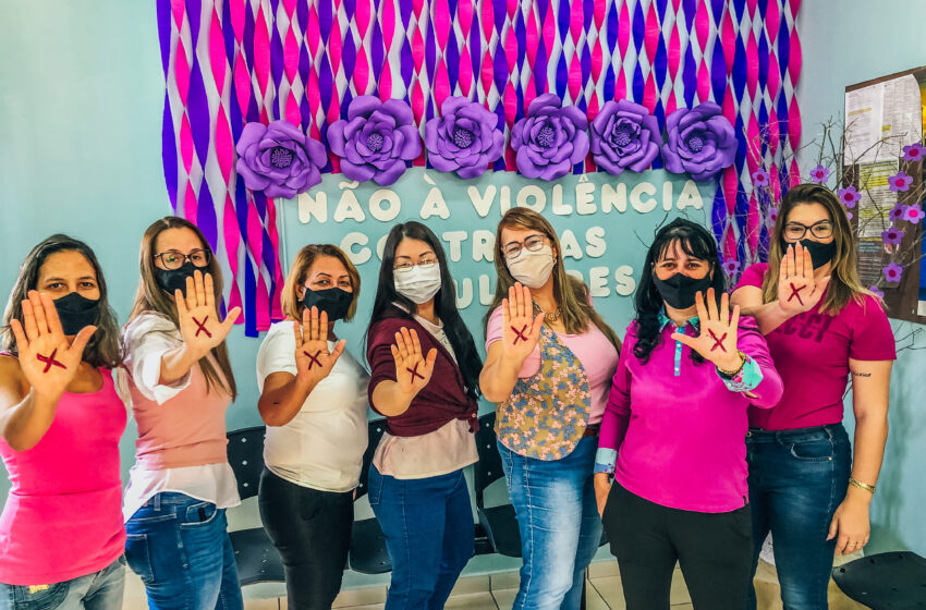 Assistência Social apoia Campanha “Agosto Lilás”