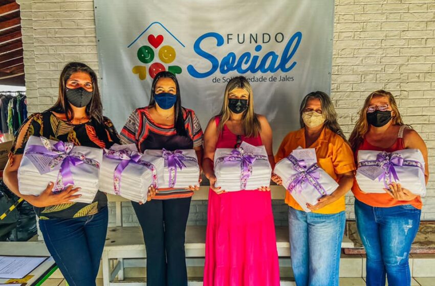  Fundo Social de Solidariedade de Urânia doa lençóis a UPA de Jales