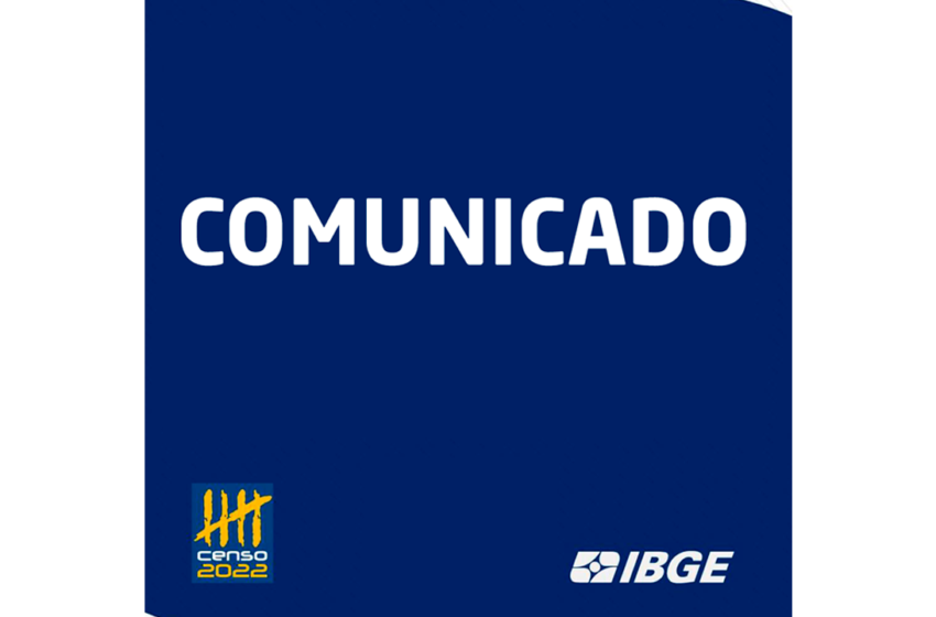 COMUNICADO – IBGE