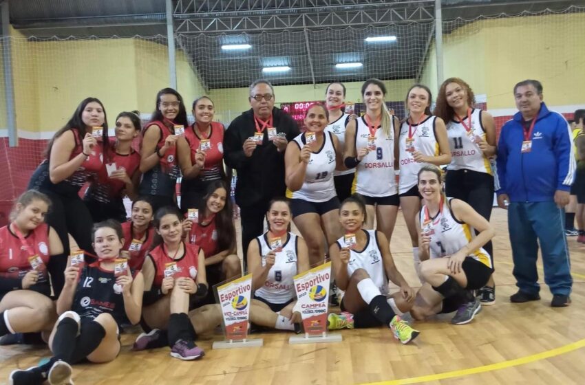 Urânia participa do 1º Festival Esportivo de Rubineia e leva a melhor no vôlei feminino
