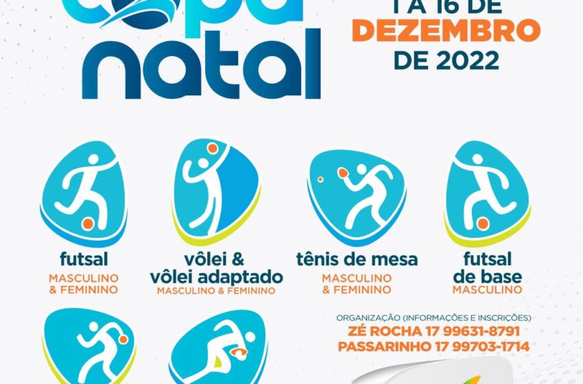  Secretaria Municipal de Esportes se prepara para a tradicional Copa Natal que ocorrerá em dezembro em Urânia