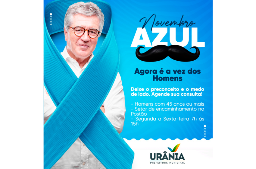 6º Mutirão de Prevenção ao Câncer de Próstata será realizado em Urânia