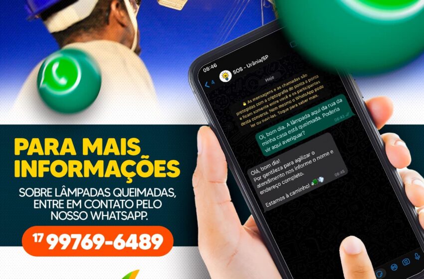 SAIBA COMO SOLICITAR A SUBSTITUIÇÃO DE UMA LÂMPADA QUEIMADA NA SUA RUA