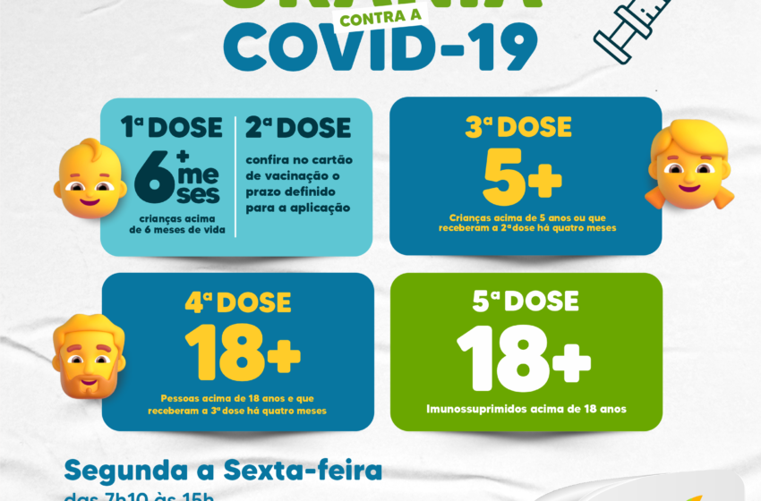  Vacinação contra Covid-19 segue sendo realizada em Urânia