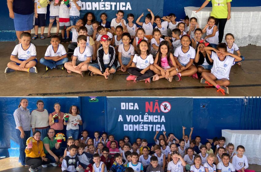 Professoras realizam peça educativa para prevenção do abuso, privacidade e proteção
