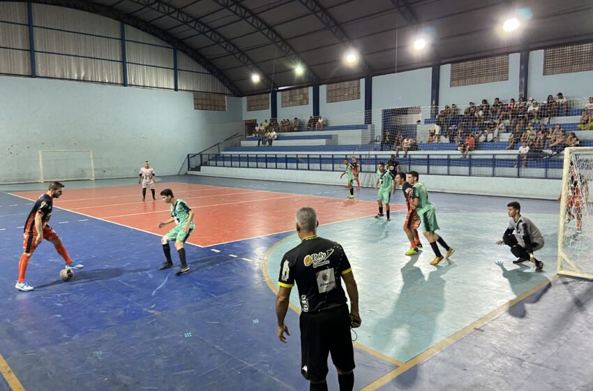  Placares elásticos marcam segunda rodada do Campeonato de Futsal