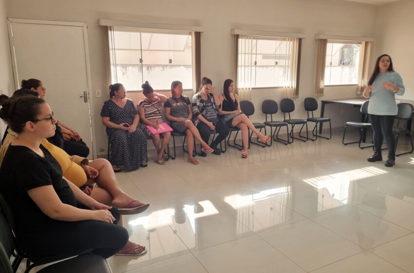 Grupo de Gestante realiza 1º encontro
